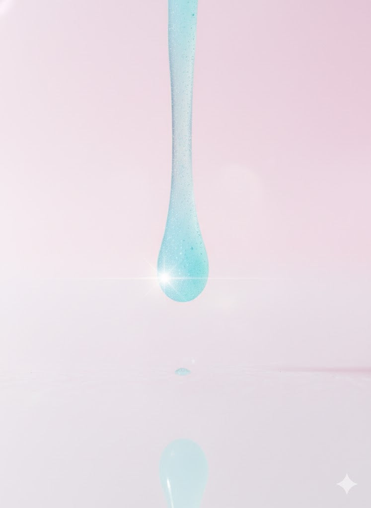 Sugar Kisses organic vegan lip gloss with cotton candy flavor and shiny finish